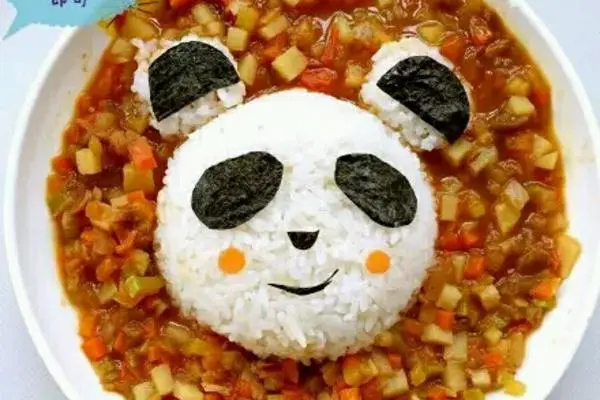 素酱熊猫饭