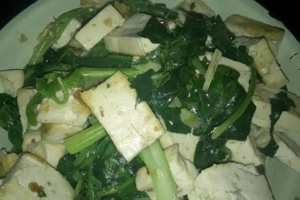 菠菜豆腐菜