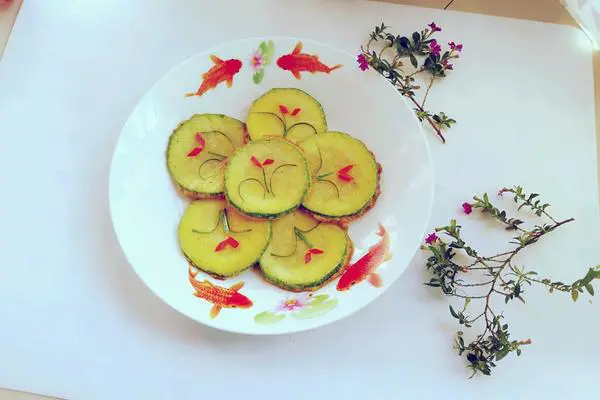 香煎西葫芦饼