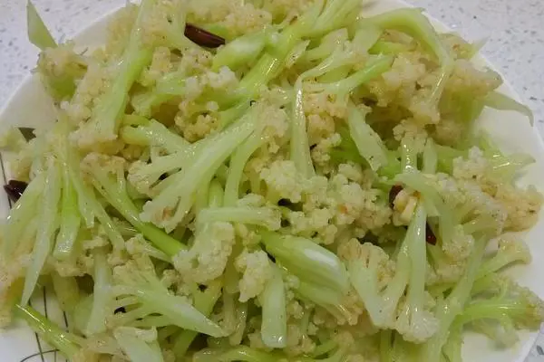 炝拌有机菜花