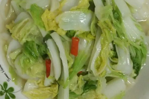 爆炒白菜
