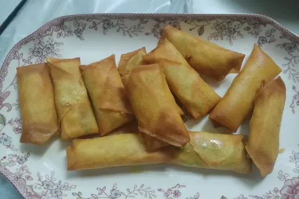 油炸酥皮春卷