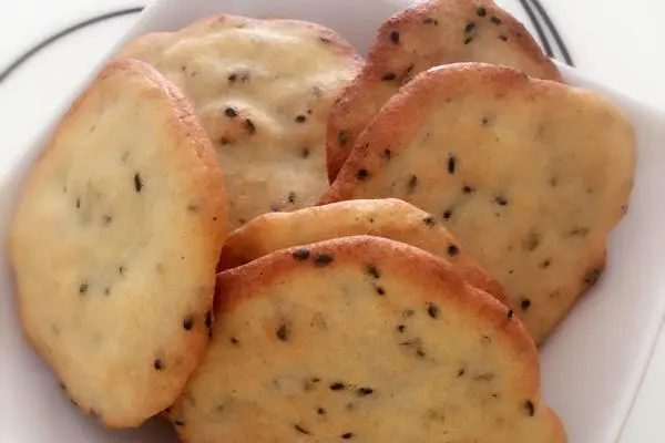 豆渣芝麻饼干