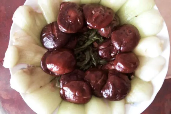 耗油香菇油菜
