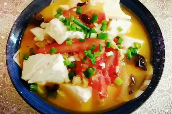 西红柿豆腐