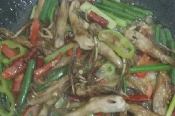 椒盐鸭舌