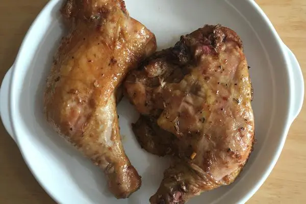 烤蒜香鸡腿