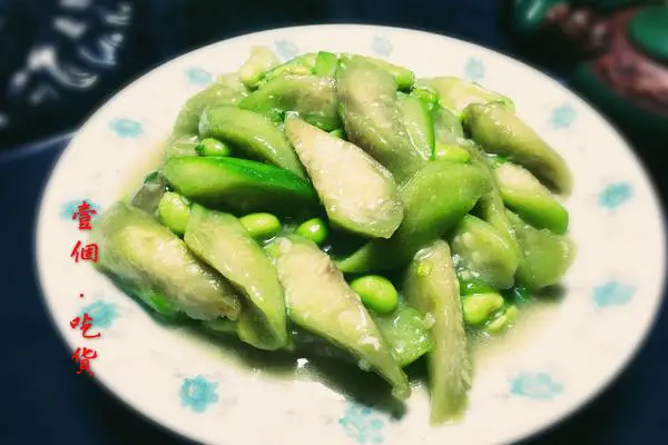 丝瓜毛豆