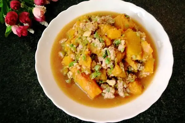 肉末南瓜