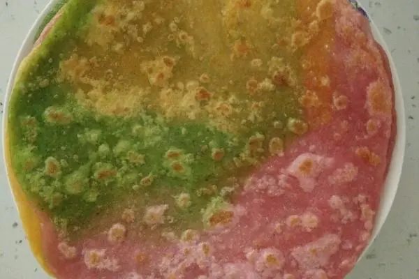 彩色单饼