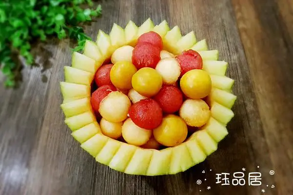 哈密瓜果盘