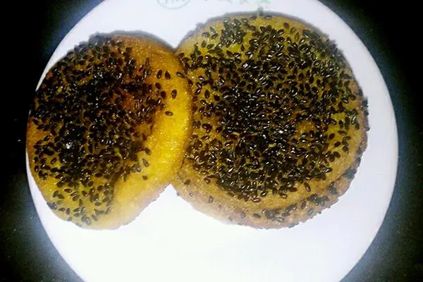 黑芝麻南瓜饼