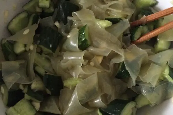 爽口黄瓜粉皮