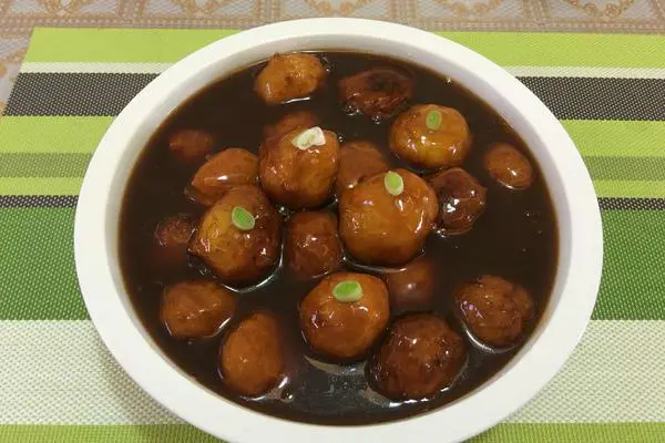 酸甜红薯丸子