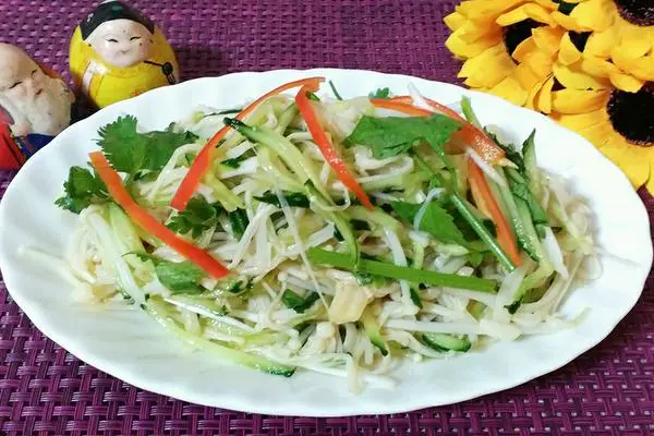 黄瓜金针菇