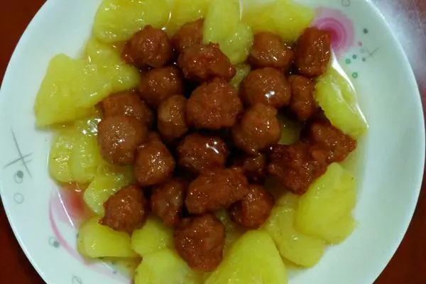 菠萝丸子