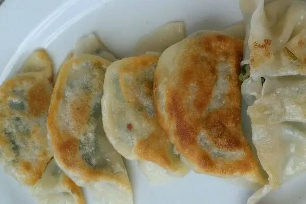 韭菜煎饺
