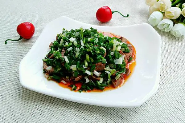 葱油腰花