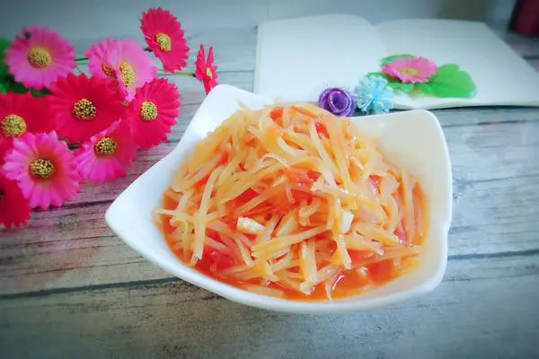 番茄炒土豆丝