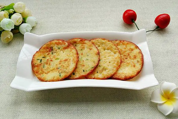 白萝卜丝煎饼