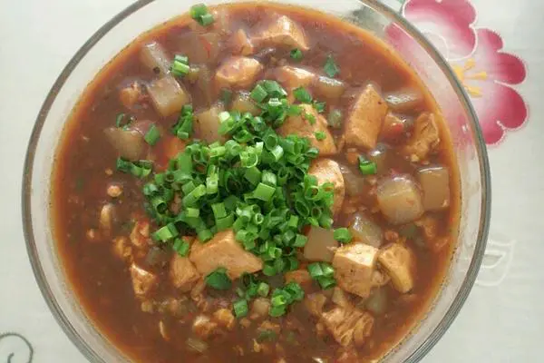 魔芋烧豆腐