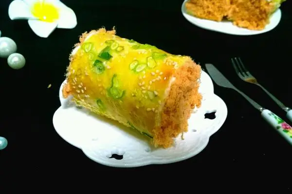 手工和面~自制肉松卷