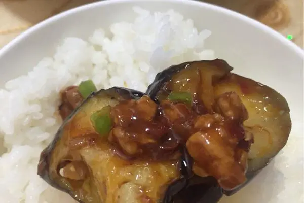 鱼香肉末蓑衣茄子