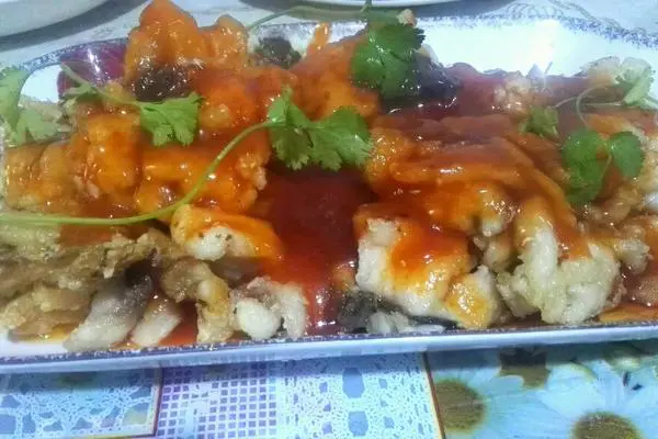番茄汁鱼块