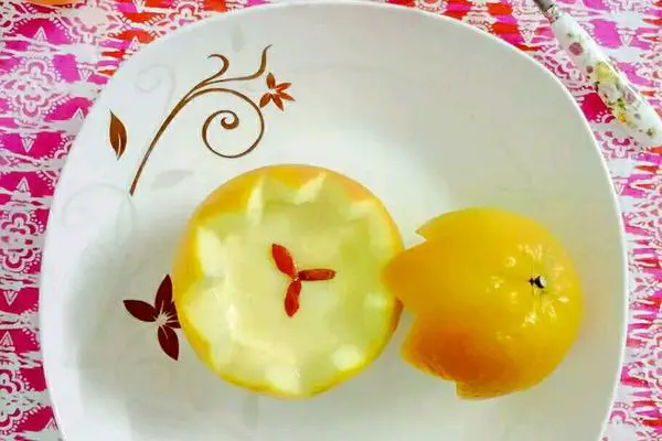 香橙鸡蛋羹