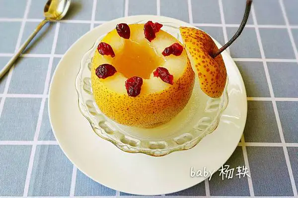 冰糖蒸雪梨