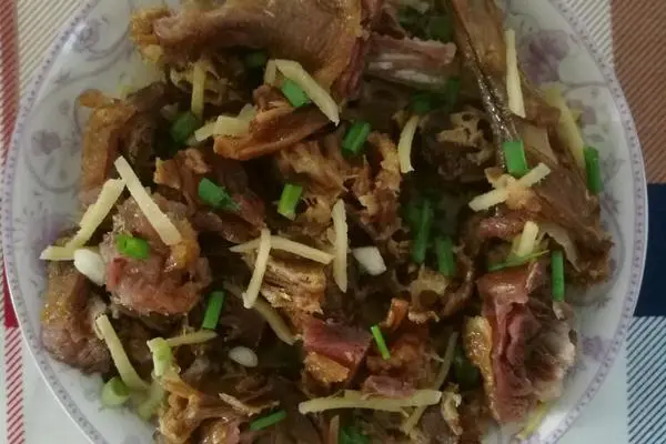 蒸咸鸭