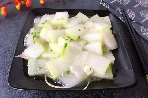 素炒冬瓜