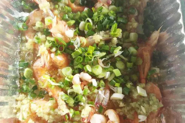 自助烧烤——蒜蓉虾