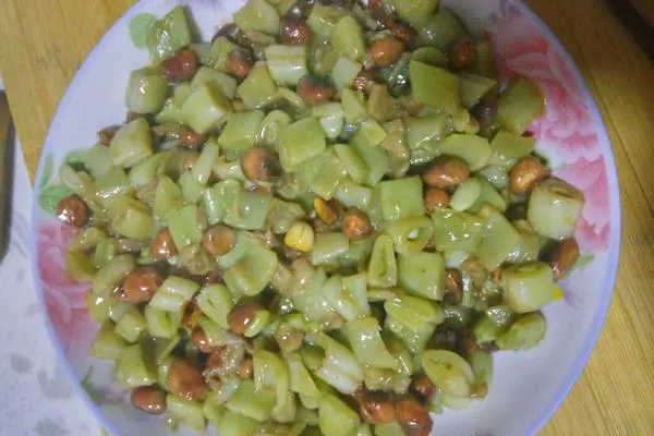 美味豆角花生米