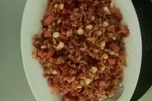 火腿肠炒饭