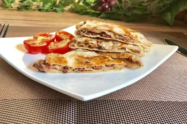 葱香牛肉饼