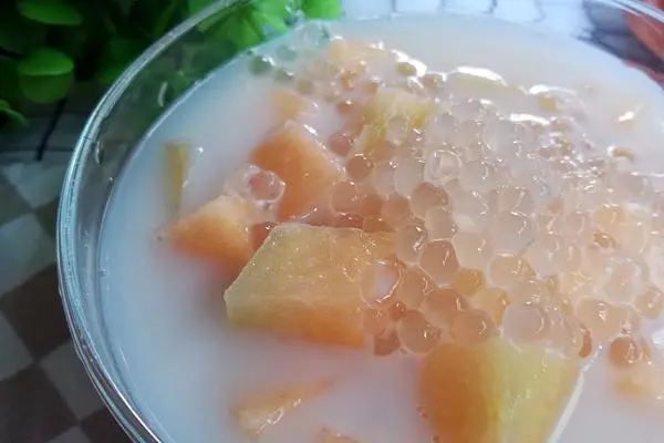 哈密瓜西米露