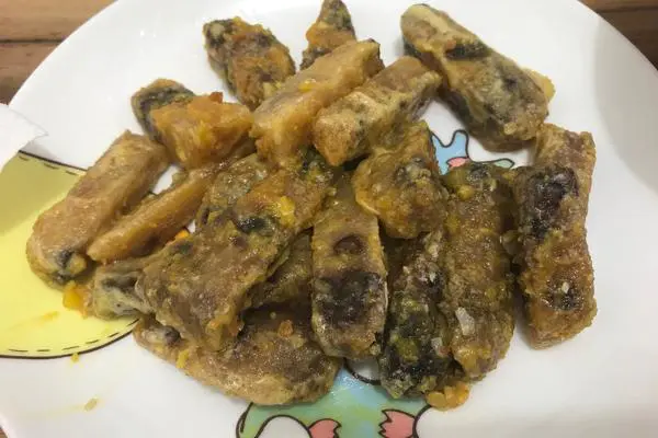蛋黄焗粽子