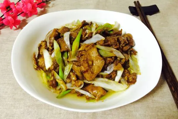 京葱爆羊肉