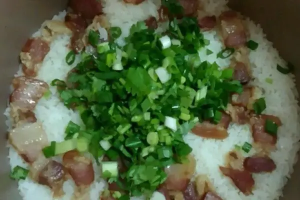 电饭锅腊味煲仔饭