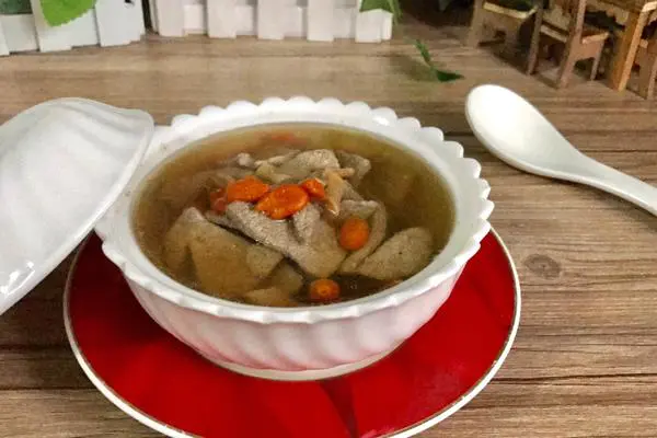 党参枸杞猪肝汤