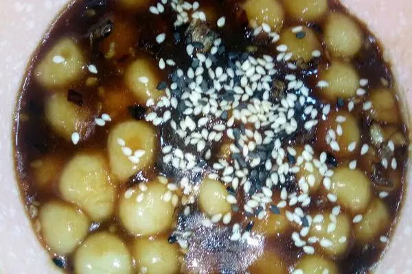 红糖汤圆