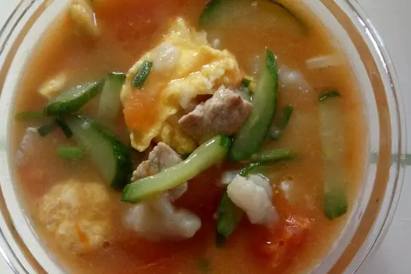 西红柿面疙瘩汤