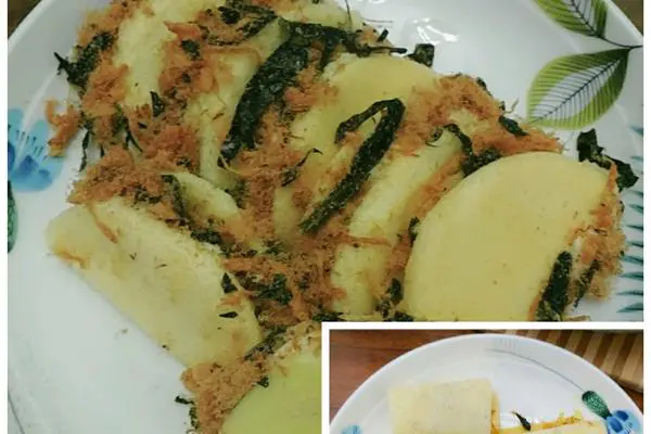 海苔肉松小贝蛋糕#肉松卷蛋糕