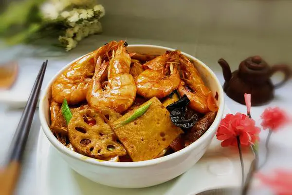 干锅海鲜脆豆腐