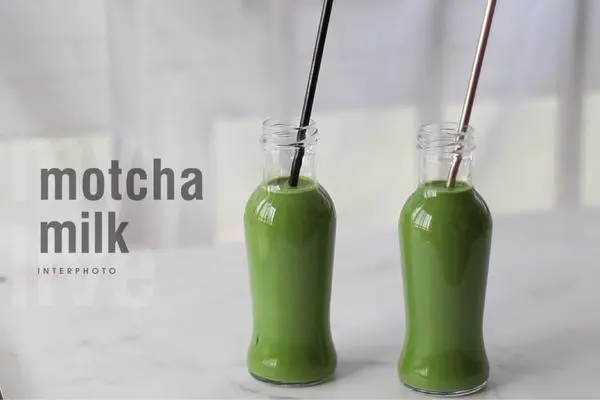 抹茶牛奶