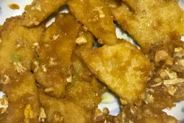 咸蛋黄锅巴