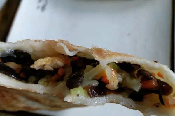 薄皮蔬菜馅饼