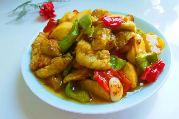 新文美食 地三鲜