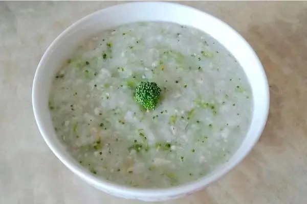 西蓝花山药瘦肉粥 (宝宝辅食）